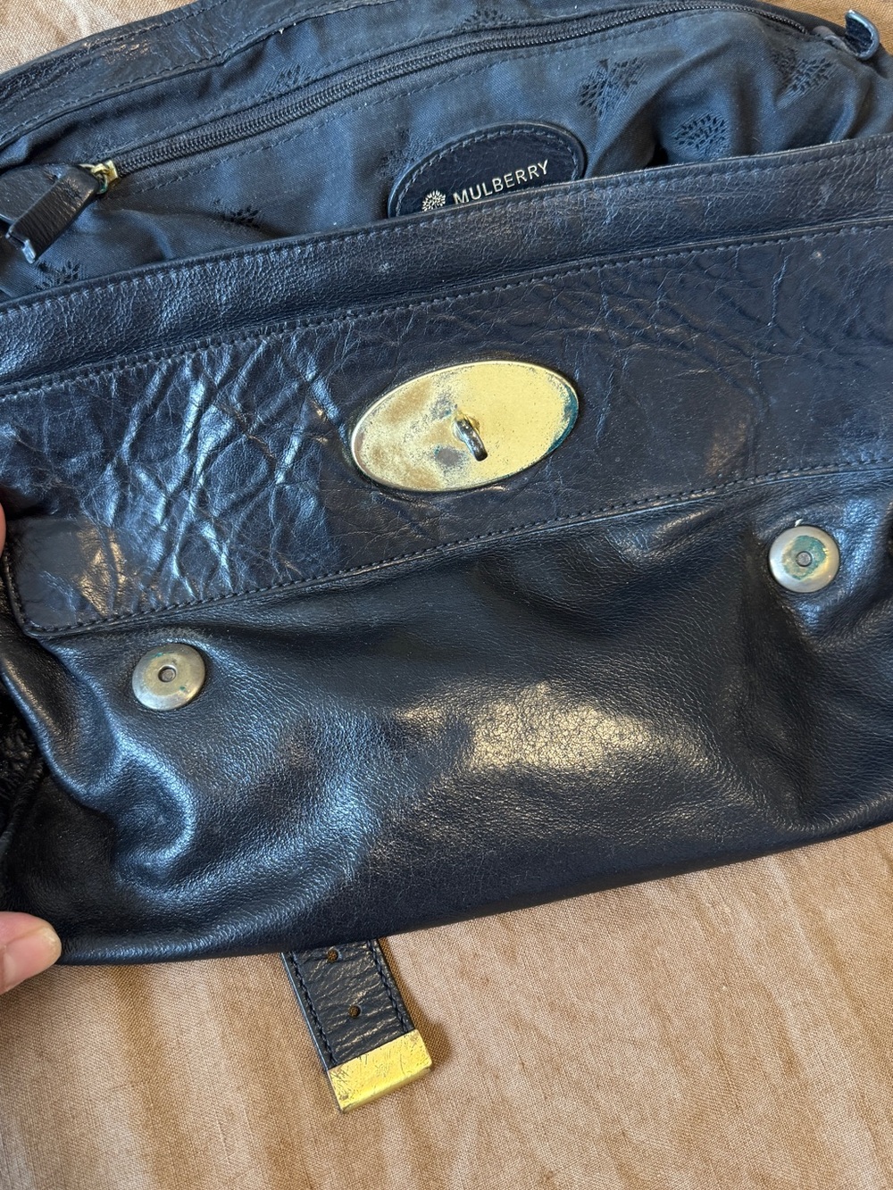 Mulberry Vintage Alexa Handbag - Picture 9 of 14
